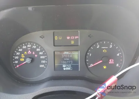 2019 Mercedes-Benz Sprinter 2500 High Roof V6 z USA, uszkodzony, nr VIN WD4PF1CD8KP151783